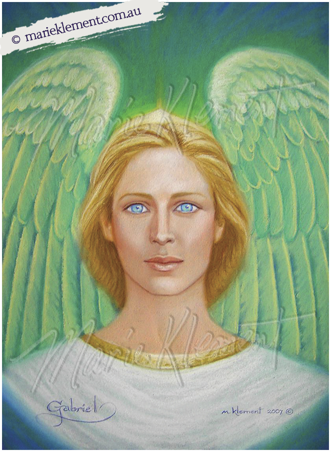 Marie Klement Artist Archangel Gabriel