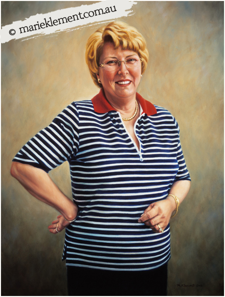 Marie Klement, Portrait of Susie, Commissioned Art