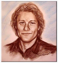 Marie Klement - Spirit Portrait Heath Ledger