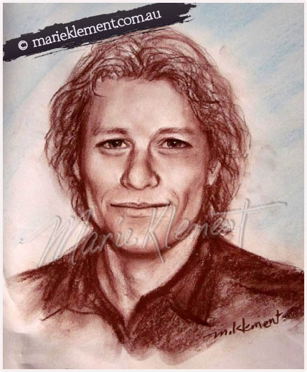 Heath Ledger Portrait