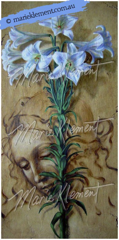 Marie Klement Artist Da Vincis Lilies