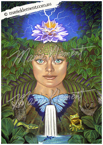 Marie Klement Artist Temple Goddess